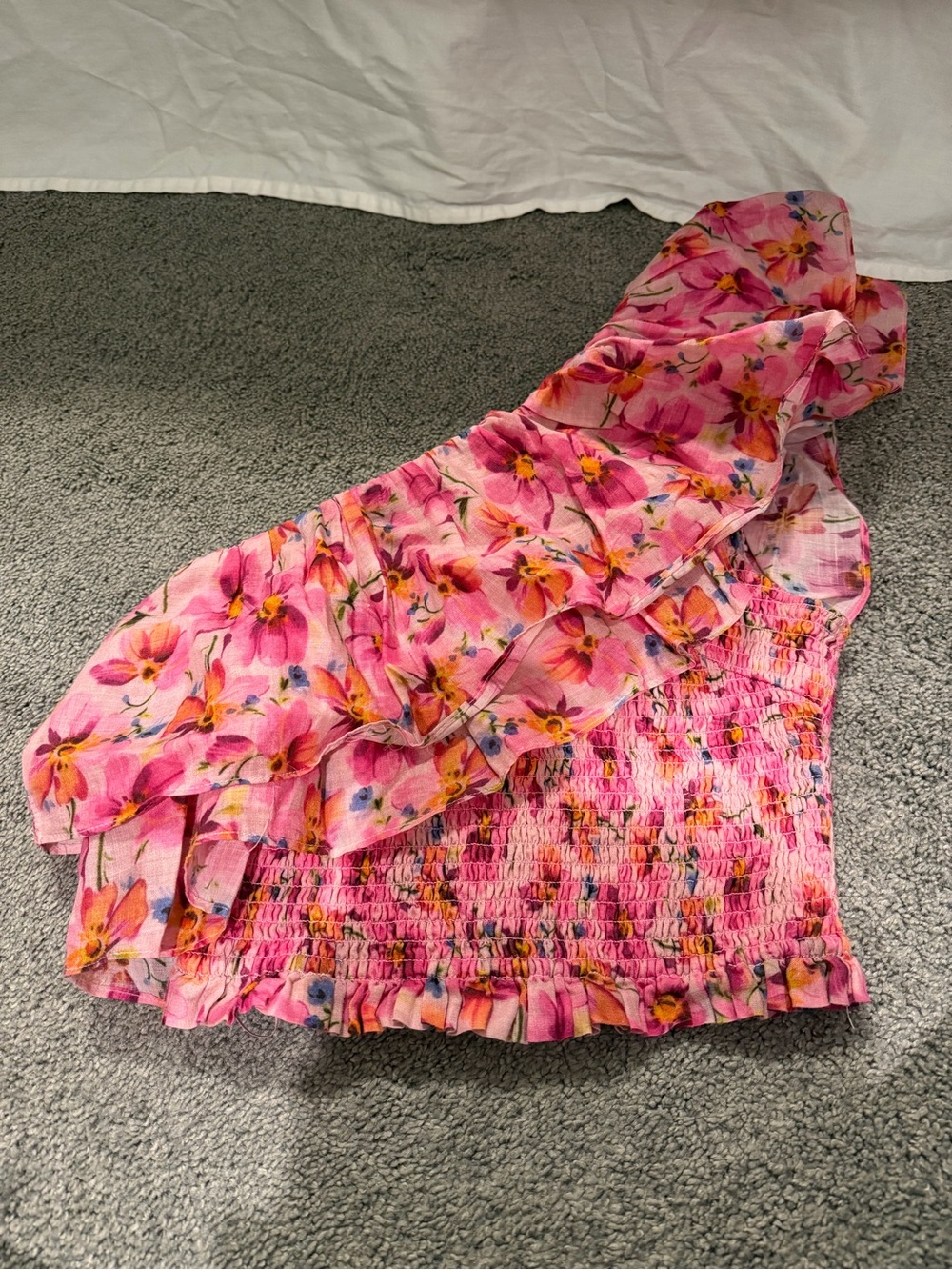 Pink Floral two piece set